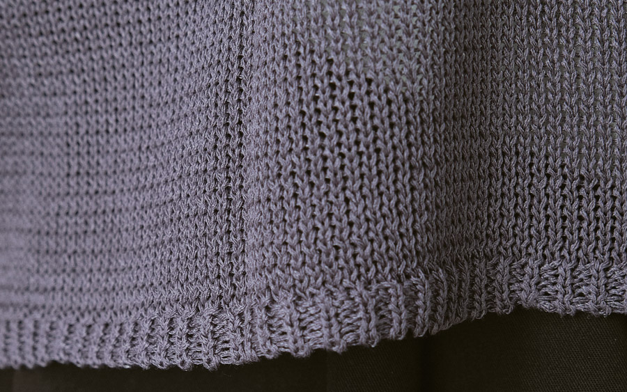 d6342前ポケットニットベストの商品画像