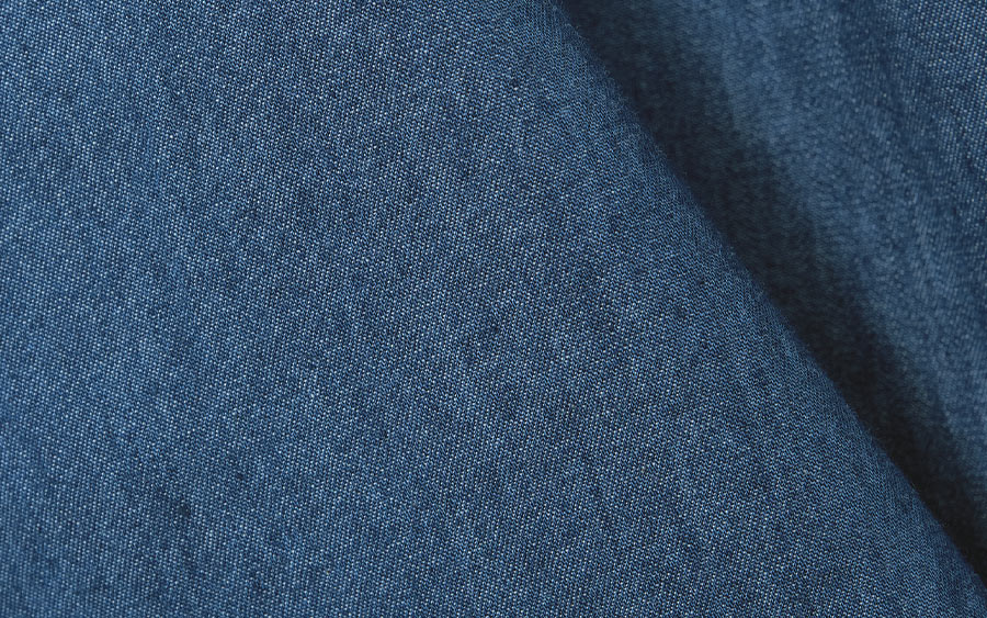 D9755配色プルオーバーブラウス　4.5オンスデニムの商品画像