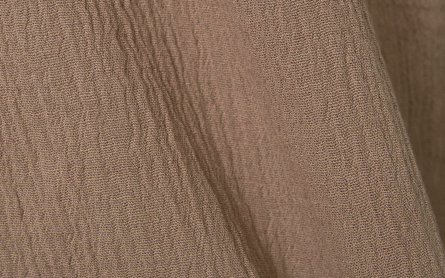 D9756コクーンチュニックシャツ　綿ガーゼワッシャーの商品画像