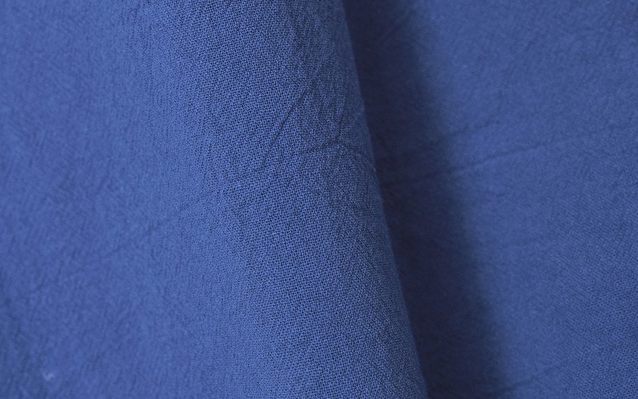 D9760バンドカラーブラウス 綿オックスの商品画像