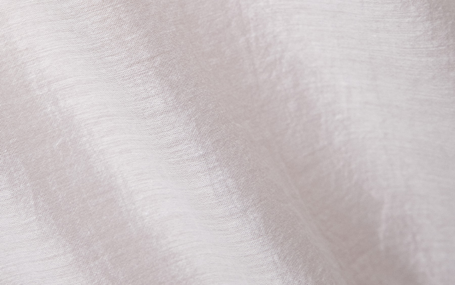 D9775裾バルーンペプラムブラウス　コットン混キャッチワッシャーの商品画像