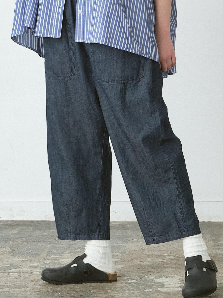 ビッグポケットワイドパンツ