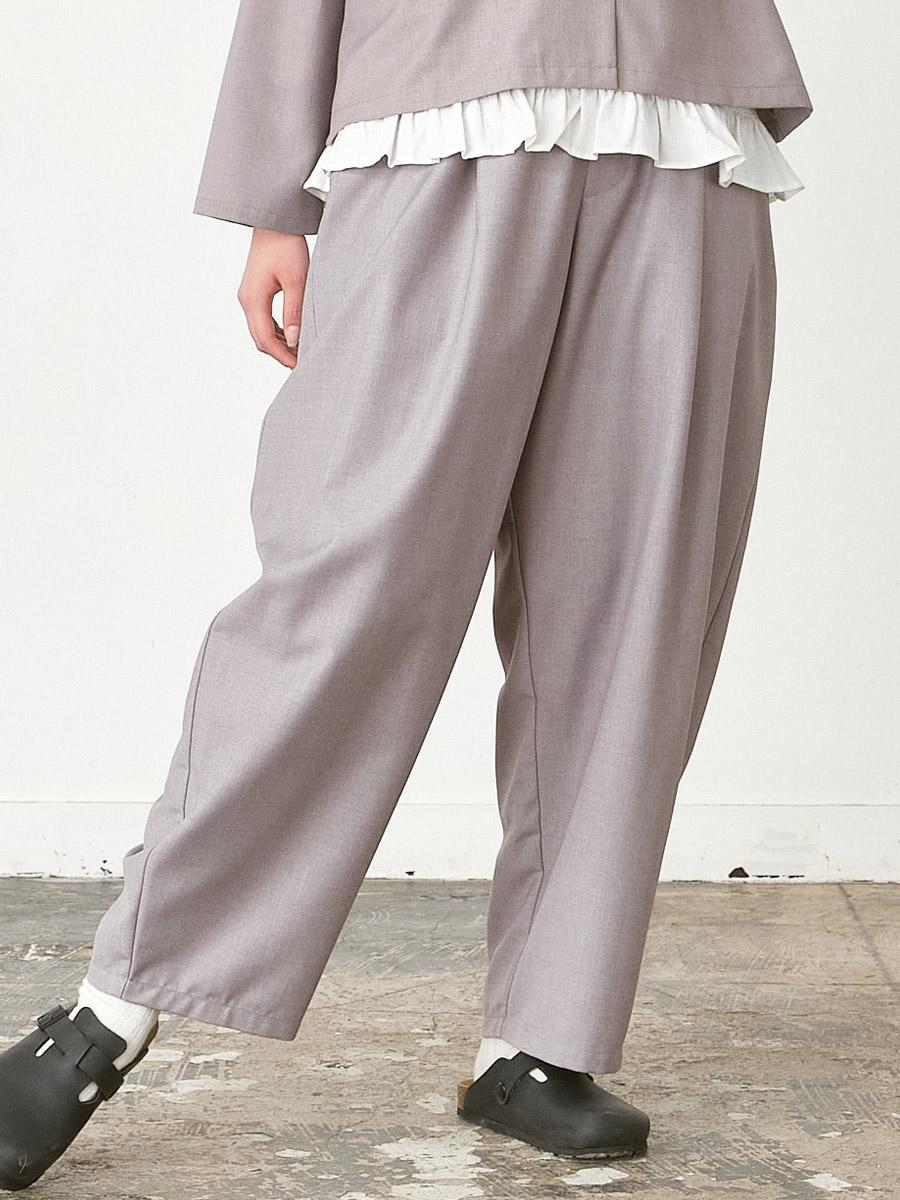 カーブパンツ　T/Rサージ