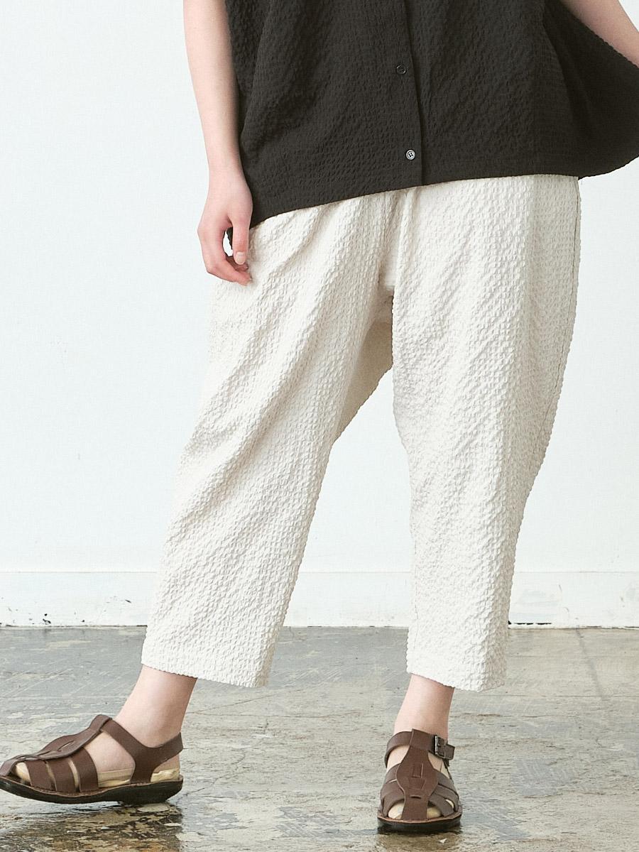 テーパードパンツ　Eリップル