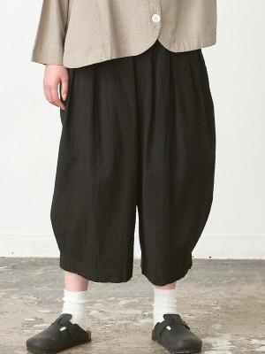 ルーズパンツ　コットンシアーサッカー| palais