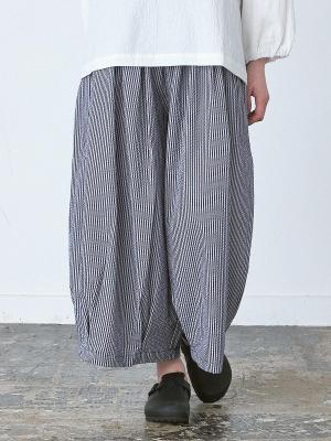 バルーンパンツ C/N/Puサッカーストライプ