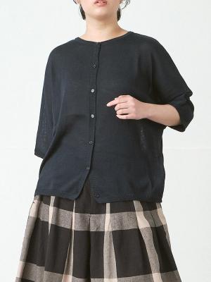 2WAYカーディガン　T/Rニット