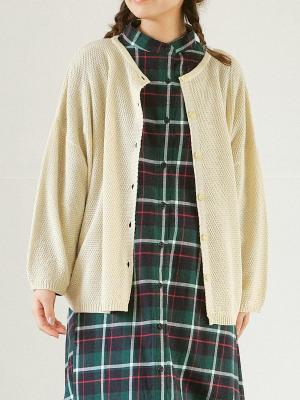 2WAYカーディガン 7G鹿の子