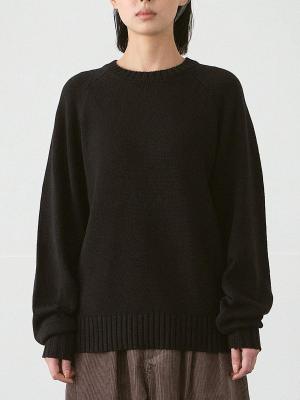 クルーネックニット  綿天竺5G