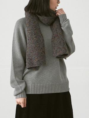 マフラー 3Gネップヤーン