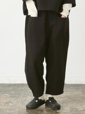 ビッグポケットワイドパンツ ソフトモッサ