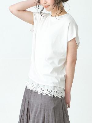 ドルマンカットソー　天竺