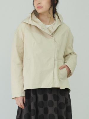 フードジャケット コットンキャンバス