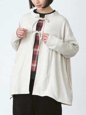 2WAY リボンブラウス　L/C/R/Pu