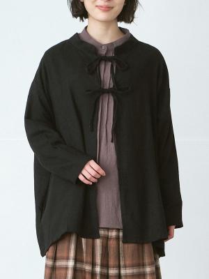 2WAY リボンブラウス L/C/R/Pu