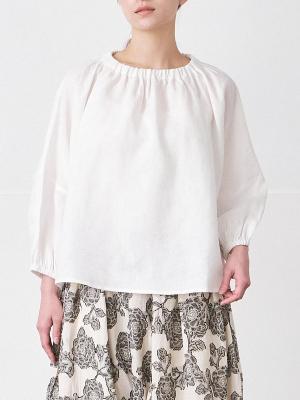 スモックブラウス　リネンオックス