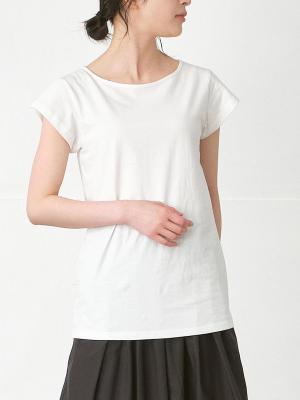 半袖カットソー　天竺コットン