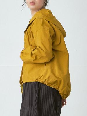 フードジャケット　ナイロンワッシャー