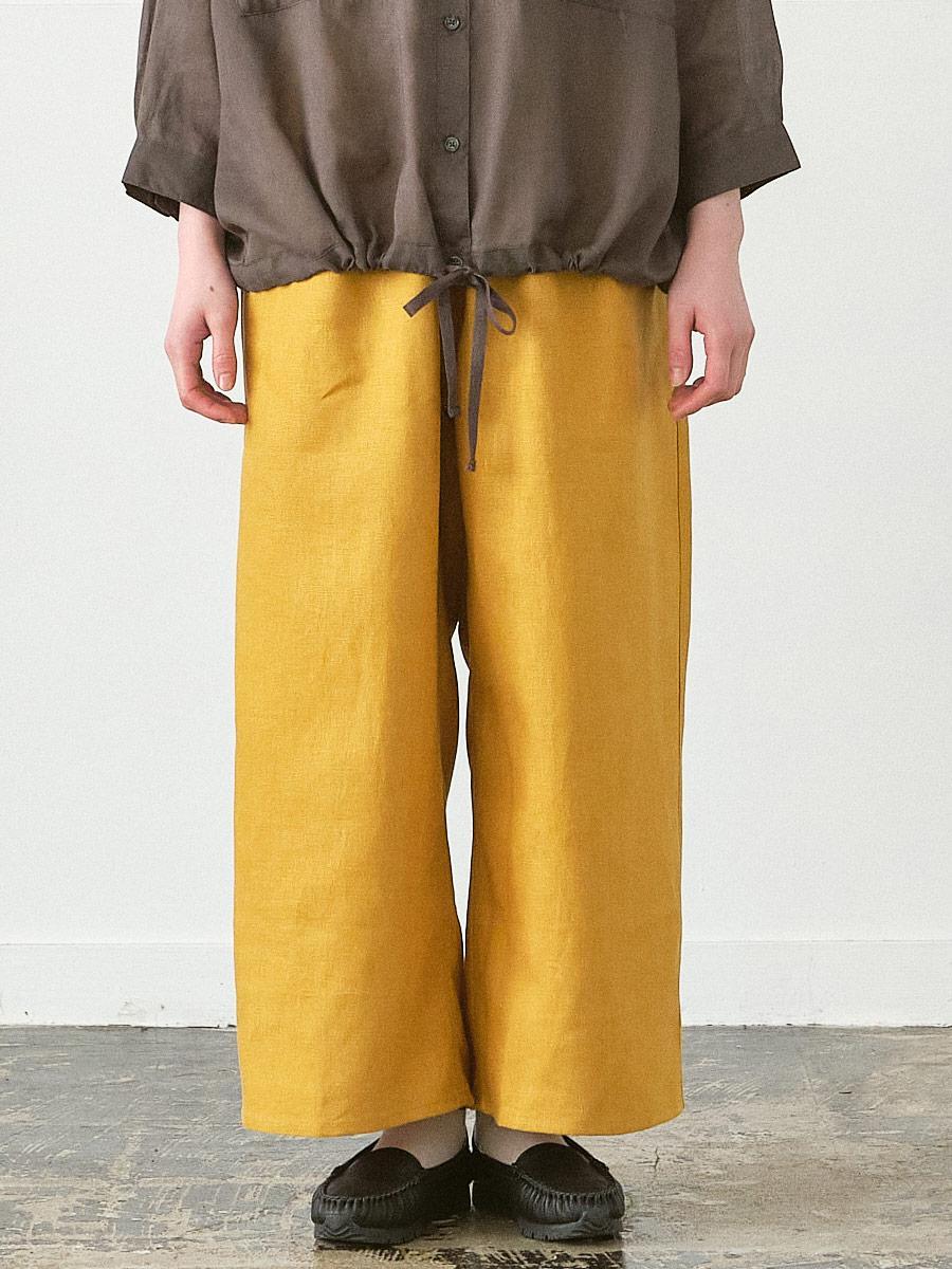 ワイドパンツ リネンオックス | パンツフルレングス | 【公式】D