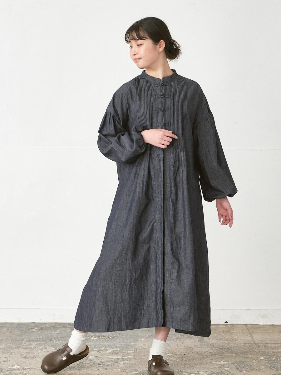 VIVIENNE TAM チャイナボタンファスナーワンピース　サイズ2 VIVIENNE TAM チャイナボタンファスナーワンピース サイズ2 VIVIENNE