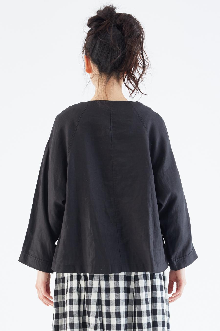 jonnlynx レオパード柄ノーカラージャケット jonnlynx レオパード柄ノーカラージャケット