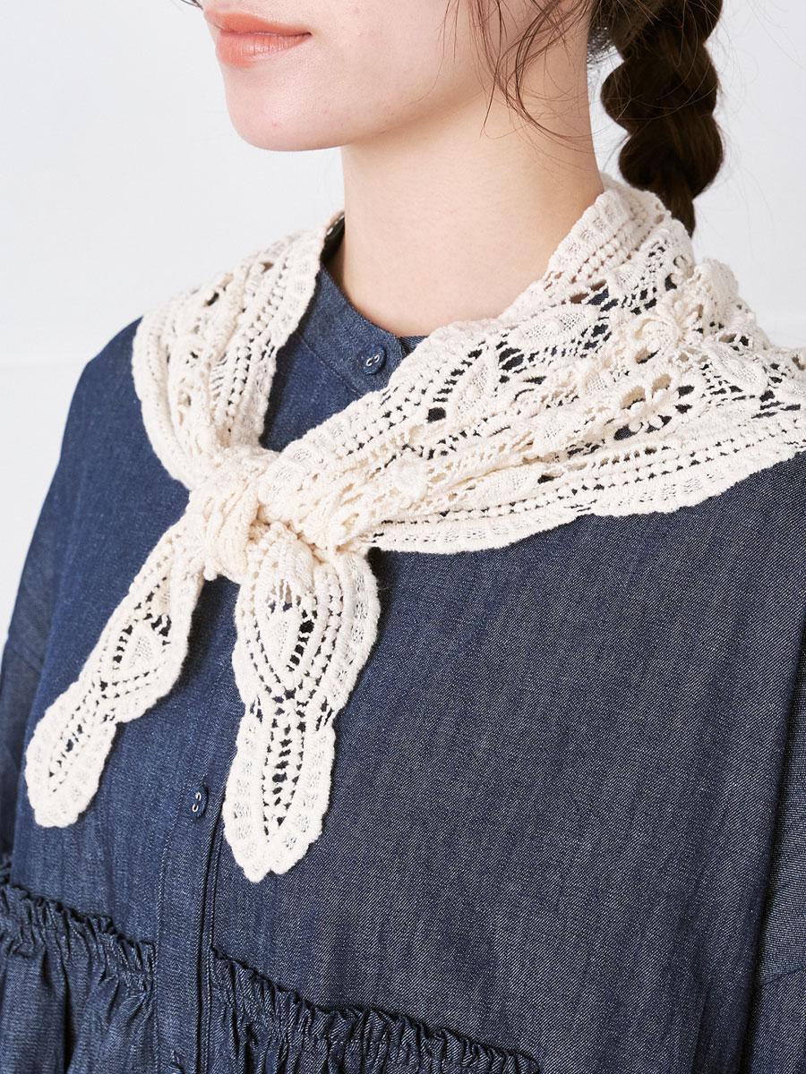 綿レーススカーフ | ストール | 【公式】D*g*y ONLINE STORE