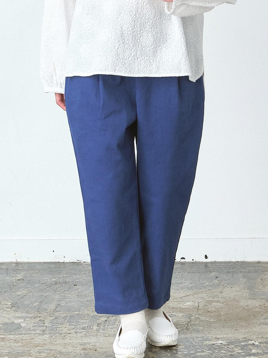 テーパードパンツ Cストレッチカルゼ裏起毛 | パンツフルレングス