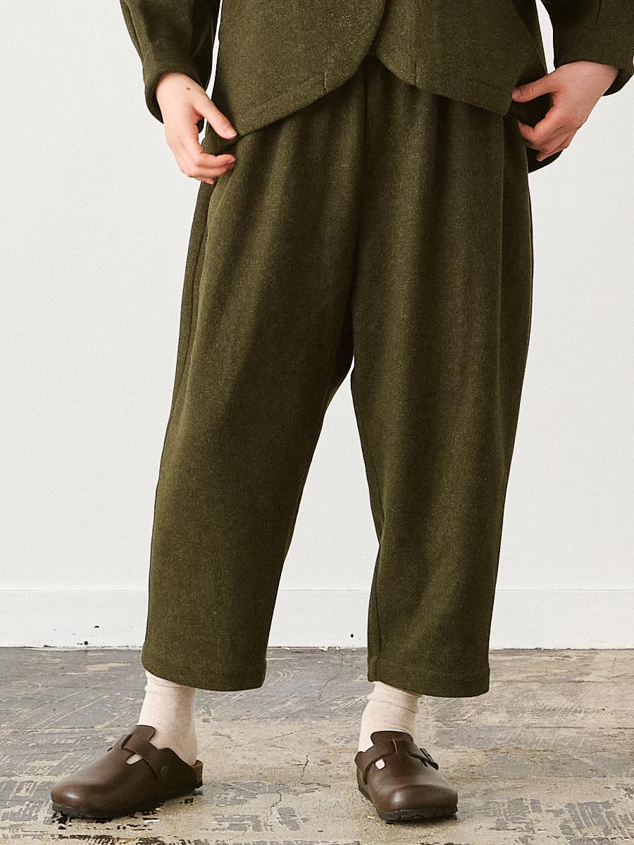 テーパードパンツ T/Cソフトメルトン | パンツフルレングス | 【公式