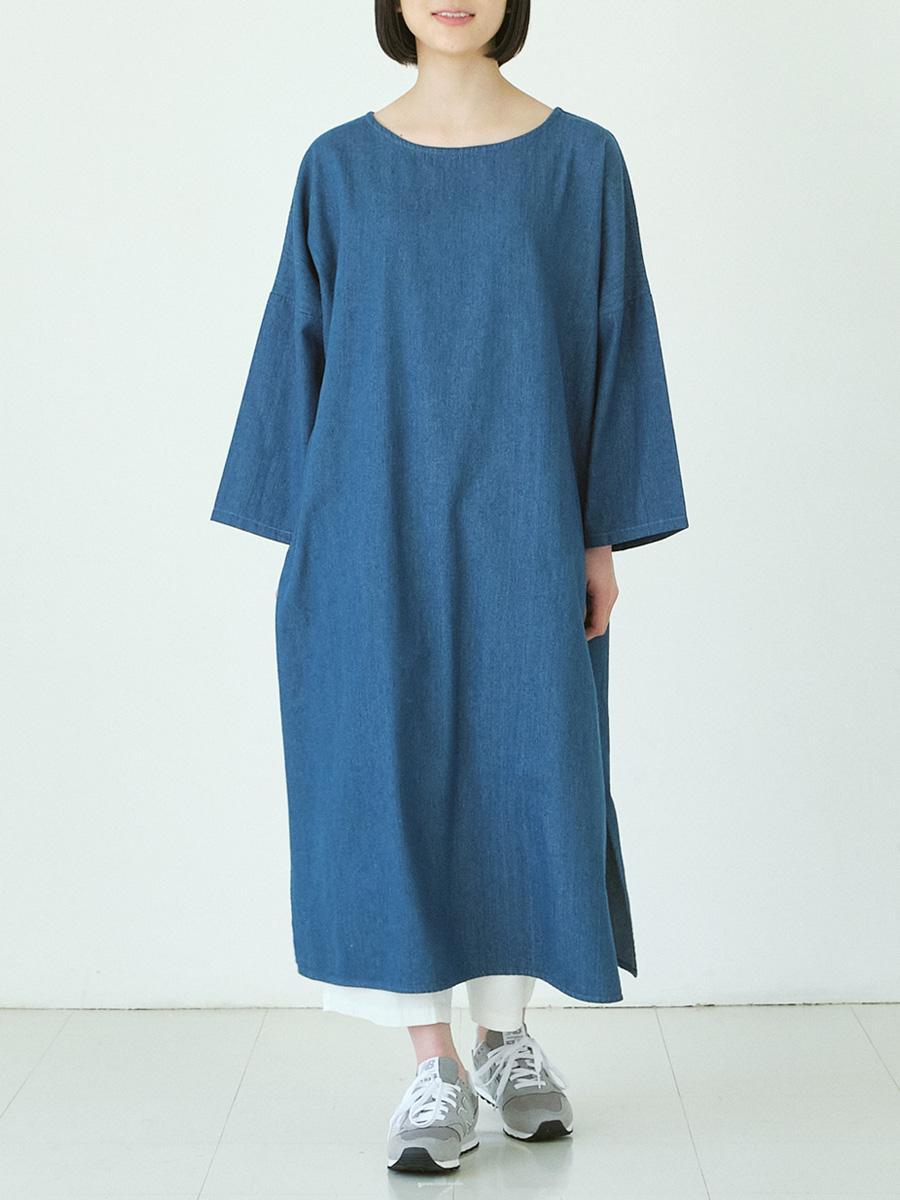 サイドスリットデニムワンピース | OPゴブソデ | 【公式】D*g*y ONLINE