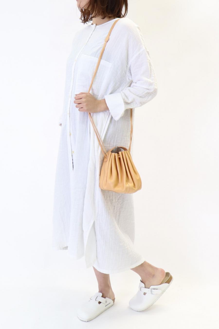 綿wガーゼワンピース Opナガソデ 公式 D G Y Online Store ディージーワイ オンラインストア