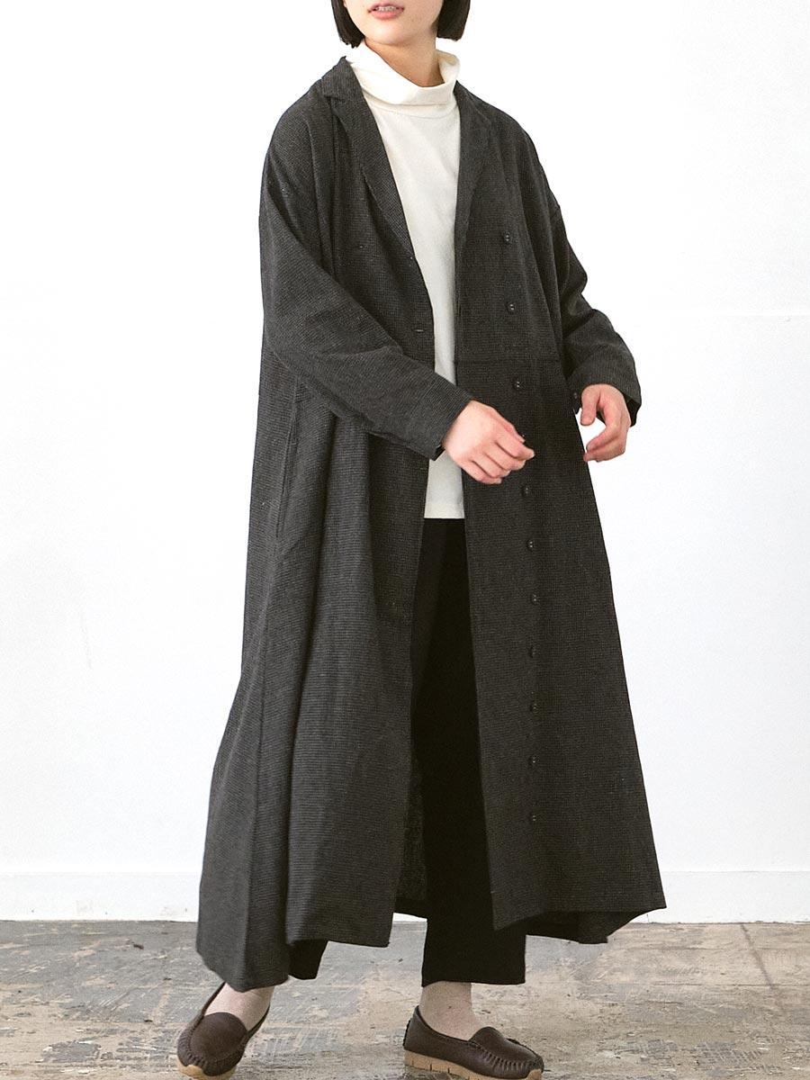 ダブルボタンコート 千鳥格子 | コート | 【公式】D*g*y ONLINE STORE