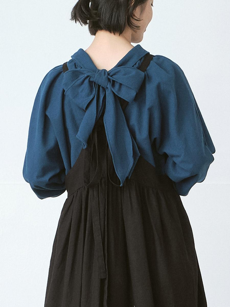 2WAYリボンブラウス 綿オックス起毛 | シャツBLナガソデ | 【公式】D*g